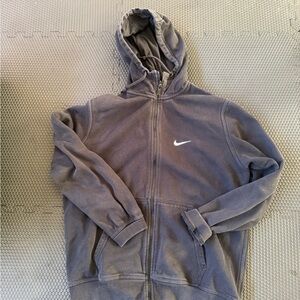 Nike Charcoal Full-Zip Hoodie